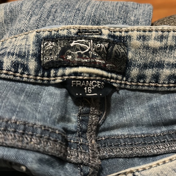 Silver Jeans Acid Wash Size 30/33 - Picture 10 of 11